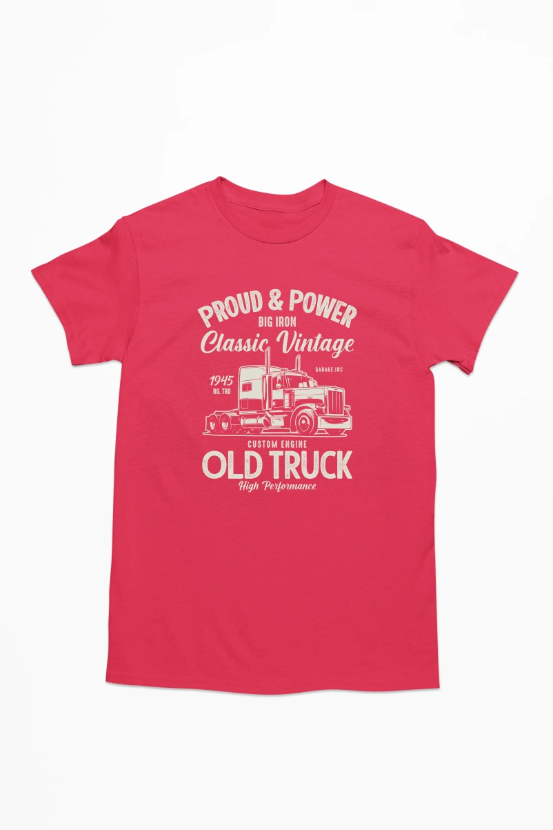 Proud and Power Big Iron Classic Vintage Men's Tshirt