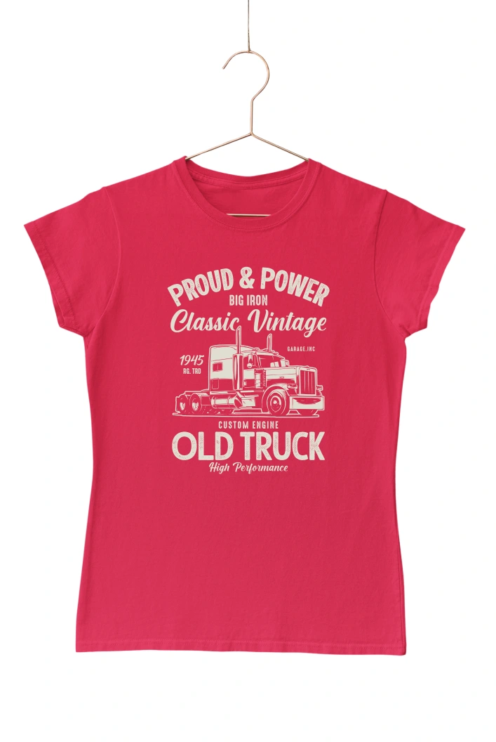 Proud and Power Big Iron Classic Vintage Women's Tshirt