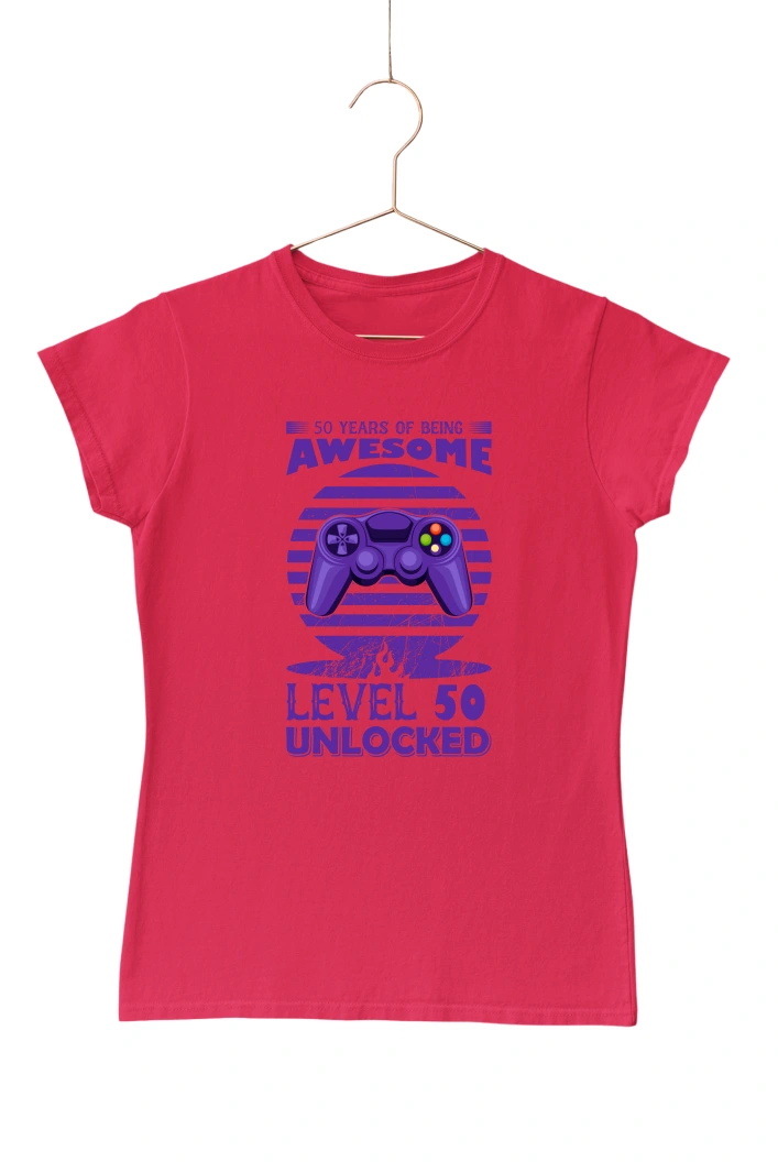 50 Years of Being Awesome Women's Tshirt