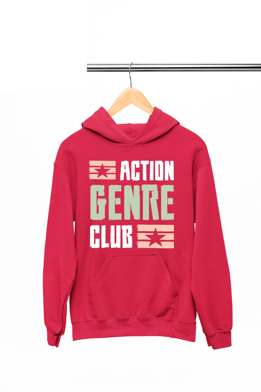Action Genre Club Hoodie