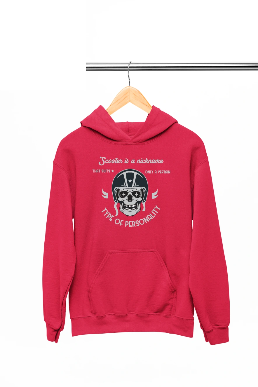 Scooter is a Nickname Type of Personality Hoodie
