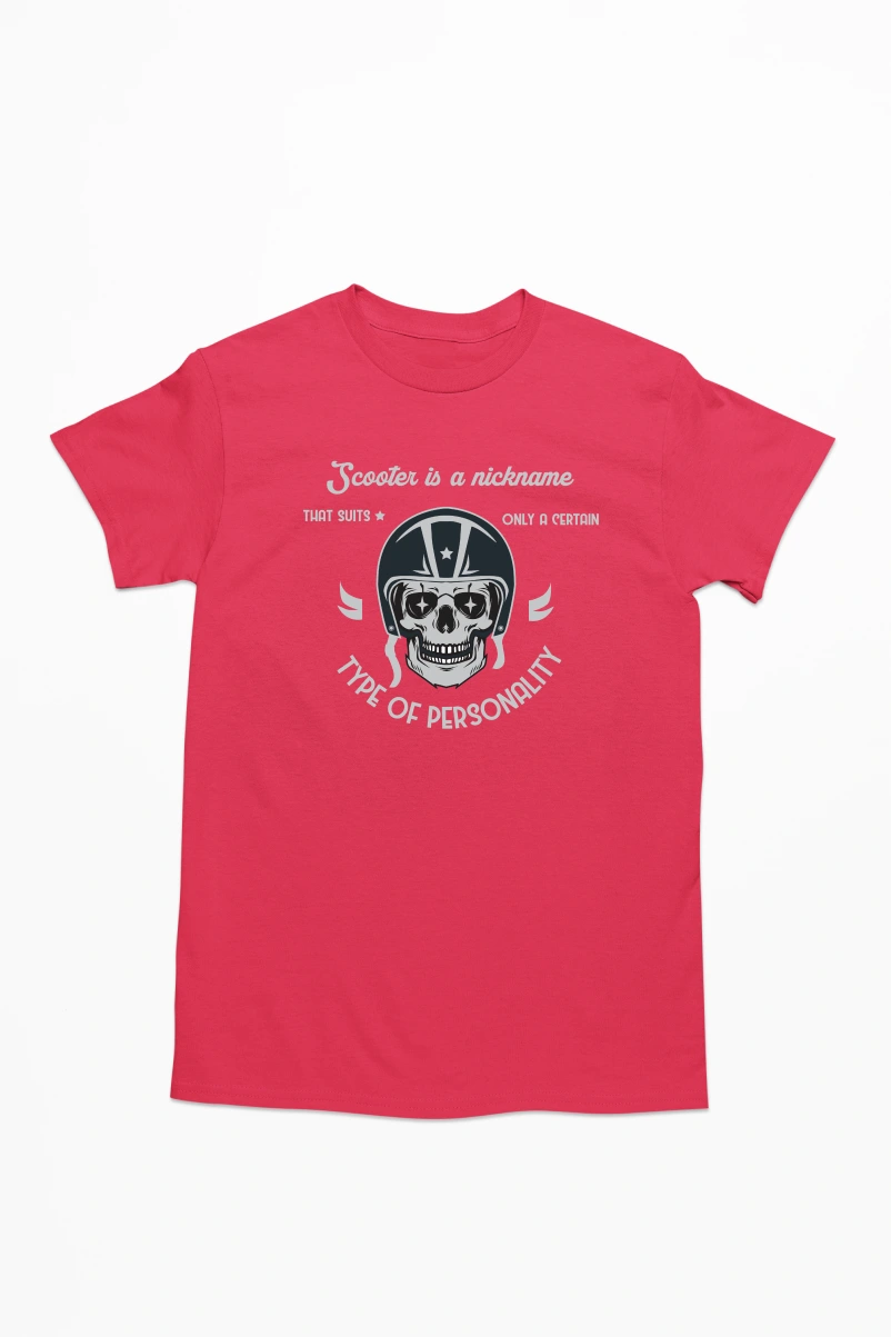 Scooter is a Nickname Type of Personality Men's Tshirt
