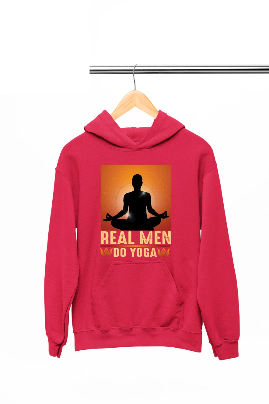 Real Men Do Yoga Hoodie