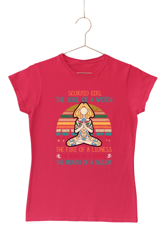 Scorpio Girl The Soul of a Watch Women's Tshirt