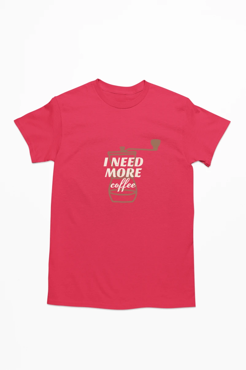 I Need More Coffee v2 Men's Tshirt