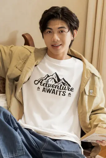 Adventure Awaits Men's Tshirt