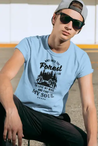 And Into The Forest I Go Men's Tshirt