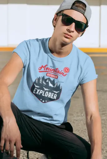 Enjoy Mountains Men's Tshirt