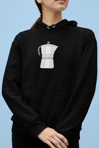 Coffee Pot Art Hoodie