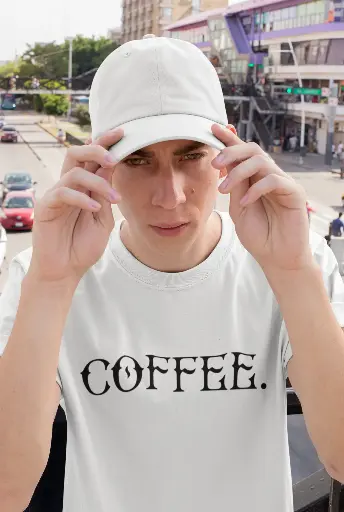 Coffee Yoga Naps Men's Tshirt
