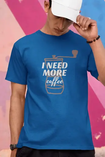 I Need More Coffee v2 Men's Tshirt