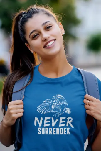 Never Surrender Women's Tshirt