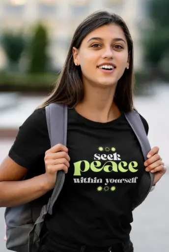Seek Peace Within Yourself Women's Tshirt